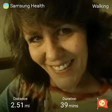 Hey Everyone! How is Everyone doing Today? I am just finishing up my walk.  Usually when I walk I walk 3 1/2