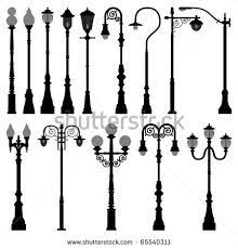 Silhouette References For Lamp Post Lamp Post Street Lamp Post Lights