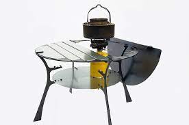 トリパスプロダクツがまたやってくれた 秀逸デザインながら実用性も考え抜かれた mokume table 誕生 デザイン 焚き火台 レーザー加工