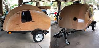 The galley module, storage box, interior headliner, and roof rack packages ship separately from the base kit. Teardrop Camper