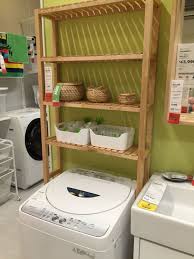 Ikea Above Washing Machine Wooden Shelf Regal Uber Waschmaschine Waschmaschine Regal