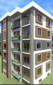 Apartman 1 Bina Cephesi Modern Mimari Mimari