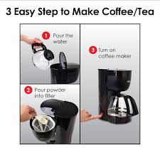 Check spelling or type a new query. 1 25l Coffee Maker With Drip Style Coffee Machine Power Switch Anti Drip Glass Jug Ppcm302
