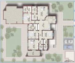 فيلا خليجى طبقين و روف 641 متر مربع 5 غرف 1 Modern Floor Plans Model House Plan House Plans