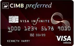 While fake credit card information and number seem like a scary situation, it's actually not something to worry about. Cimb Preferred Visa Infinite By Cimb Bank