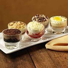 Pronto Lunch Menu Item List Olive Garden Italian Restaurant Desserts Dessert Shooters Olive Garden Desserts