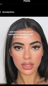 Almond Eye Lash Transformation Tutorial with Magic Dust