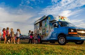 The ice cream monster has come to the town! Ice Cream Truck Kona Ice