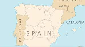 Scheme and satellites photos view; What An Independent Catalonia Would Do To The Map Of Spain Big Think