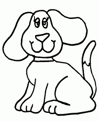 easy dog coloring pages animal coloring pages of the kids pages dog coloring page easy coloring pages animal coloring pages