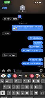 NFL star Antonio Brown snuck woman into his hotel room the night before  meltdown | Daily Mail Online