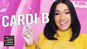 Cardi B turning up to her diamond single ”Bodak Yellow” while hosting L'Arc  Paris tonight #cardib