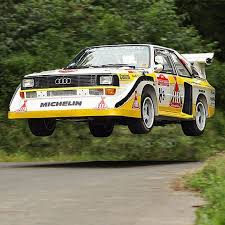 Audi S1 Quattro Rallycar Flatovercrest Histo Rallying Legend Walterrohrl Maxattack Audi Cars Audi Coupe Rally Car