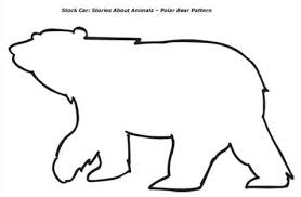 Elementary Programs Chapter Tslac Polar Bear Craft Bear Template Bear Crafts