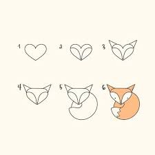 How To Draw A Fox Doodleart Cute Easy Animal Drawings Easy Animal Drawings Easy Doodle Art