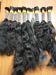 The quality of the braiding hair is premium and tangle free. Bulk Human Hair Manufacturer Exporter Supplier