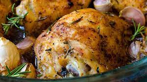 Sit the chicken in a large, deep pan. Simple Crispy Roasted Chicken Pieces In Oven Easy Way Give Recipe