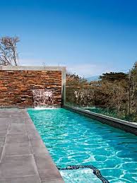 Deck Wall Lap Pool I Want A Lap Pool Backyard Pool Backyard Pool Landscaping Pool Landscaping