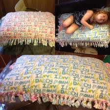 Pin By Klahzia Longenecker On I Made It No Sew Blankets Floor Pillows Kids Diy Pillows