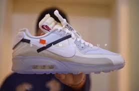 New Look At The Off White X Nike Air Max 90 Ice Kicksonfire Com Sneakers Sneakers Nike Gym Outfits Winter