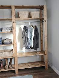 Creating wardrobe plan with free templates and. Wood Closet Shelving Ana White