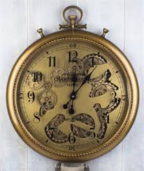 Hızlı kargo kapıda ödeme malzeme: Buyuk Luks Tasli Duvar Saati Gumus Onedekor Com