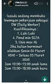 Maybe you would like to learn more about one of these? Lowongan Kerja Lazada Depok Nasi