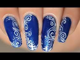 93 idees pour faire le meilleur dessin ongle facile et original archzine fr ongles facile. Nail Art Facile Arabesques Spirales Dessin Sur Les Ongles Youtube