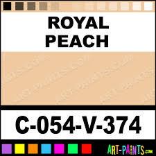 Royal Peach Velvet Underglaze Ceramic Paints C 054 V 374