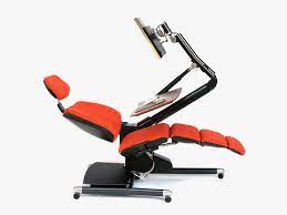 Lying down chair also have features such as comfortable armrests for those working long hours, as well as offer mobility in the form of wheels. Forget Standing Desks Are You Ready To Lie Down And Work Standing Desk Chair Standing Desk Ergonomics Desk Chair