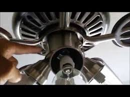 How To Repair Blinking Wattage Limiter Hunter Ceiling Fan Repair Blinking Lights Youtube