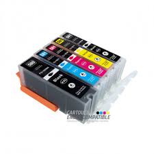 Pack de 4 cartouches canon. Compatible Canon Pgi580 Cli581xxl Pack Encre Canon Pas Cher
