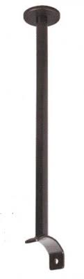 Insert a number two phillips screwdriver bit into a cordless drill chuck. Custom Ceiling Bracket Up To 12 For 2 Curtain Rod Each