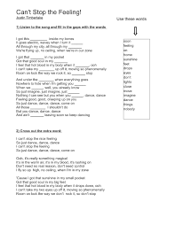 Am7(11) got that good song in my feet. Song Worksheet Can T Stop The Feeling By Justin Timberlake English Language Teaching Music Curriculum Songs