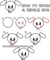 You'll need a pencil to sketch the guiding shapes, and an eraser to clean up your outline as you go. Big Guide To Drawing Cute Circle Animals Easy Step By Step Drawing Tutorial For Kids How To Draw Step By Step Drawing Tutorials