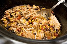 Southwest Chicken In The Crock Pot Thm E The Coers Family Recipe Southwest Chicken Crockpot Healthy Dinner Recipes Easy Southwest Chicken