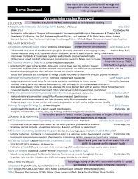 cv/resume : civil and environmental