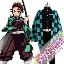 竈門炭治郎 コスプレ衣装 鬼滅の刃 鬼殺隊隊服 コスチューム衣装 羽織付き コスプレ 衣装 コスチューム コスプレ