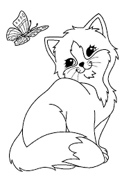 J'ai compris # coloriage # animaux # activité papier. Imprime Le Dessin A Colorier D Animaux De Compagnie Animal Coloring Pages Cat Coloring Page Kittens Coloring
