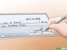 Write the amount of money using numbers. How To Write A Check 6 Steps With Pictures Wikihow