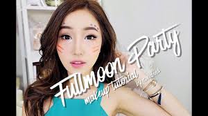 fullmoon party thailand makeup tutorial