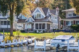 412 Harvard Ave Fontana Wi 53125 Photo 25 Of 25 Lakefront Homes For Sale Lakeside Cottage Fontana
