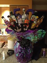 Homemade 50th Birthday Gift Ideas For Women 50th Birthday Alcohol Bouquet Milestone Birthday Gifts Alcohol Bouquet 50th Birthday
