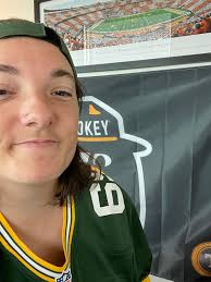 Die hard packer fan game day photo