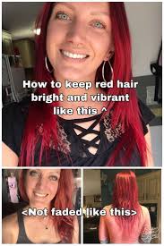 Maintaining Red Hair The Recovering Mother Red Shampoo Shampoo For Dyed Red Hair How To Maintain Dyed Red H Red Hair Fade Red Hair Tips Bright Red Hair