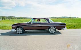 This power was sent to the rear wheels via a standard 4 speed manual transmission, or an optional 4 speed automatic unit. Mercedes Benz W111 Coupe 1964