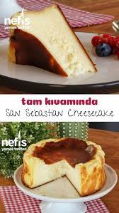 videolu anlatim tam kivaminda san sebastian cheesecake tarifi nasil yapilir 2 959 kisinin defterindeki bu tarifin video yemek tarifleri yemek cizkek tarifleri