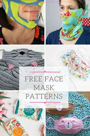 As you may know hospitals and medical clinics all around now the cdc is recommending that everyone wear cloth face masks when out in public. Face Mask Patterns Free Printables Roundup Mum In The Madhouse
