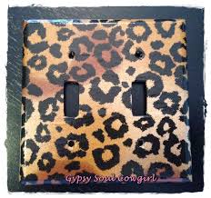 Double Light Switch Cover Plate Black Tan Cheetah Animal Print Decorative Light Switch I Also Ha Light Switch Plate Cover Light Switch Covers Decoupage Plates