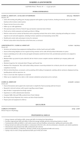 clerical assistant resume sample